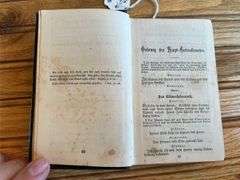 (2) German Bible + Religious Book