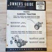 Montgomery Ward Two-Wheeled Walk-Behind Tractor w/ Attachments