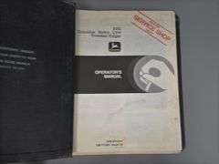 John Deere Operator's Manual Binder