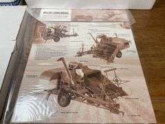 1/12 AC 60A All-Crop Combine NIB Franklin Mint