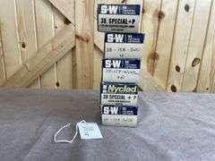 Rare! 5 Boxes S&W 158 Gr. JHP, SWC, +P .38 Special