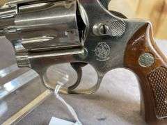 Rare Nickeled S&W Model 36 Chiefs Special .38 Special Revolver