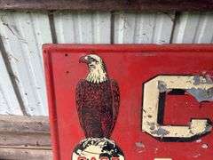 Case Farm Machinery Sign