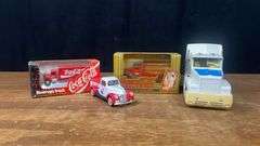 (4) Pepsi + Coke Trucks