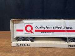 (2) Quality Farm & Fleet + KAT Semis NIB Ertl