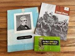 (3) John Deere Sales Literature