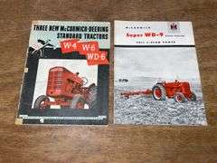 (2) IH McCormick Tractor Sales Literature