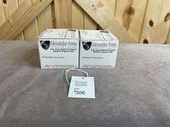 2 Boxes Alexander Arms 334-Gr. JHP .50 Beowulf