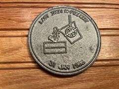 (3) John Deere Medallions