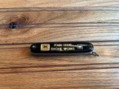 John Deere Engine Works Pocket Knife