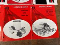 (8) IH Implement Manuals