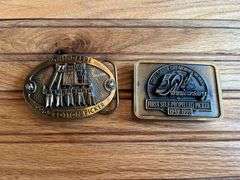 (2) John Deere Belt Buckles