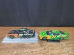 (2) 1/18 John Deere NASCAR