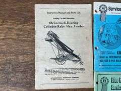 (3) IHC Implement Manuals