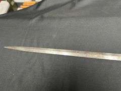 Masonic Knights Templar Past Commander ID'd Ceremonial Sword w/Scabbard