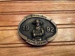 (3) John Deere Belt Buckles