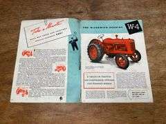 (2) IH McCormick Tractor Sales Literature