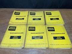 (6) Caterpillar Engine Service Manuals