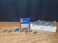 (9) 1/64 + 1/43 Ford, MF, Ferguson
