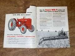(2) McCormick Super W-4 + Super WD-9 Sales Literature