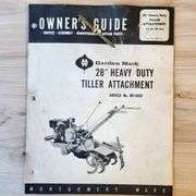 Montgomery Ward Two-Wheeled Walk-Behind Tractor w/ Attachments