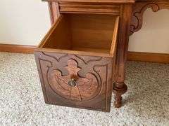 Vintage Vanity with Stool