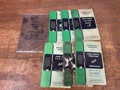 (7) John Deere Manuals