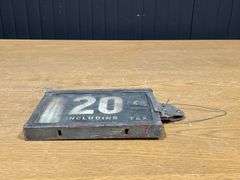 (3) Gas Pump Price Boxes