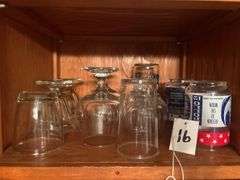 Cabinet of Glassware
