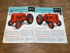 (2) IH McCormick Tractor Sales Literature