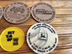 (6) John Deere Coasters