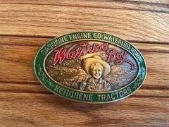 (4) John Deere Belt Buckles