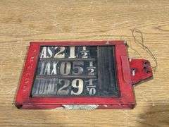 (2) Gas Pump Price Boxes