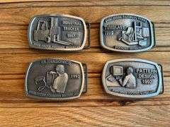 (4) John Deere Belt Buckles