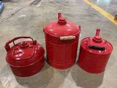 (3) Gas Cans