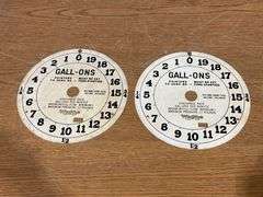 Wayne Clockface Pump Dials