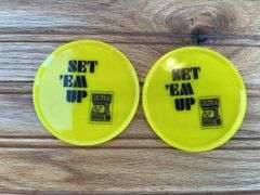 (6) John Deere Coasters