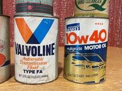 Lot of Various Oil Cans