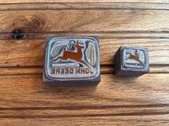 (2) John Deere Printers Blocks