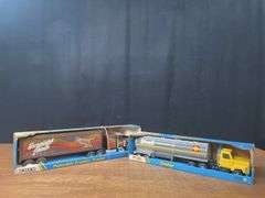 (2) Shell Tanker + Scramin' Hawk Semis NIB Ertl