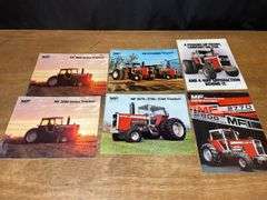 (6) Massey Ferguson Tractor Sales Literature