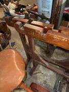 Vintage Exercise Bike & Quilting Table Legs (??)