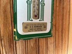 John Deere Mirror Thermometer