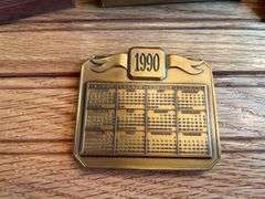 (4) John Deere Calendar Medallions