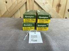 4 Boxes Remington 210/240 Gr. SJHP/SP .44 Magnum