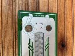 John Deere Mirror Thermometer