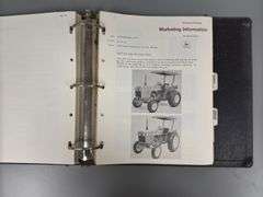 John Deere Information Library Binder For Mowers, Snowmobiles, Skid-Steers, & More