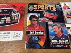 NASCAR Magazines + Memorabilia