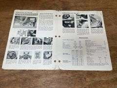 (6) IH Tractor Sales Literature