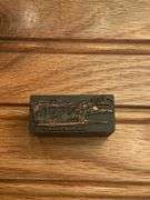 (2) John Deere Printers Block + Ink Stamp